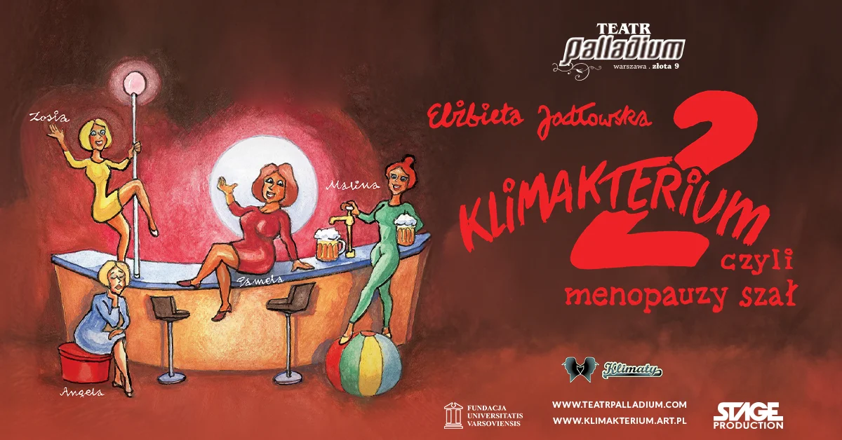 Grafika promocyjna wydarzenia Klimakterium 2 czyli Menopauzy Szał w Nowym Targu