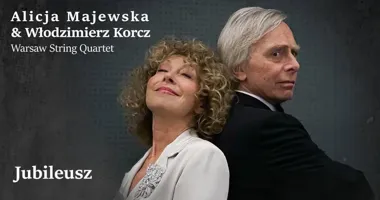 Grafika promocyjna wydarzenia Alicja Majewska & Włodzimierz Korcz „Jubileusz” — Nowy Targ, 28 marca 2026