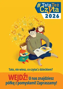 Tata i książka na Dzień Ojca - prosty pomysł, który zostaje na długo
