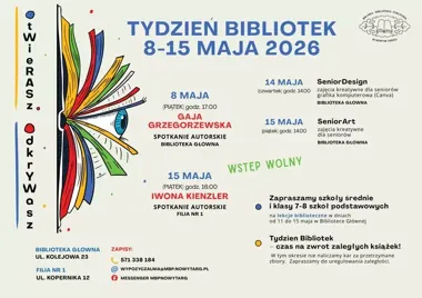 Biblioteka w Nowym Targu wchodzi w maj z książkami, warsztatami i ulgą