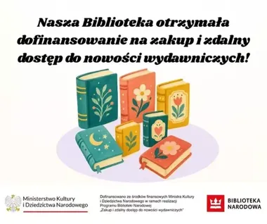 Nowe książki trafią do biblioteki w Nowym Targu dzięki dodatkowym środkom