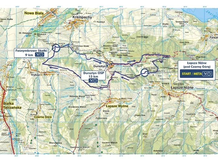 Pięć dystansów na szlakach gminy Nowy Targ podczas Janosik Ultra Race