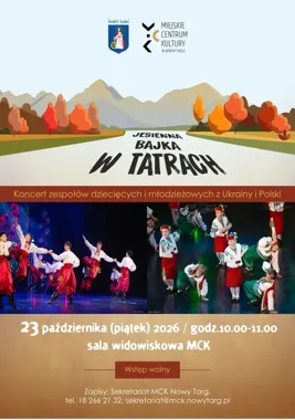 Ukraińskie tańce i polska scena. Jesienna Bajka w Tatrach 2026