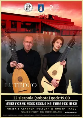 Dwie lutnie, Bach i Weiss na tarasie MCK w Nowym Targu