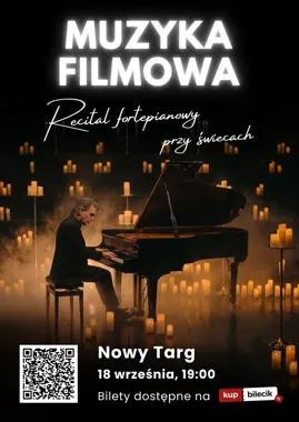 Muzyka filmowa przy świecach w Nowym Targu zabierze widzów w podróż przez kino