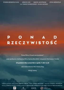 Film, który zagląda poza diagnozę. „Ponad rzeczywistość” w MCK
