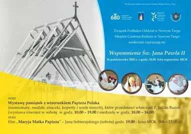 Nowy Targ wspomina Jana Pawła II. Pamiątki, spotkanie i film