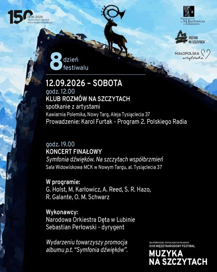 Finał „Muzyki na Szczytach” zabrzmi w Nowym Targu orkiestrą dętą