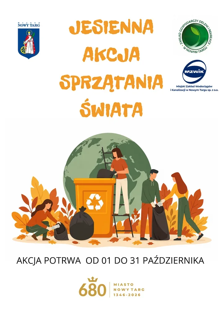 Miesiąc na porządki w Nowym Targu. Worki i rękawiczki czekają