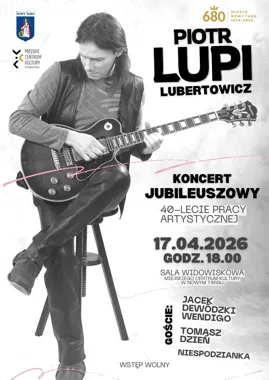 W Nowym Targu zabrzmi jubileusz 40 lat muzycznej drogi Piotra Lubertowicza