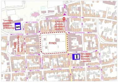 Rynek zamknięty na trzy dni. W centrum zmieni się ruch autobusów i aut