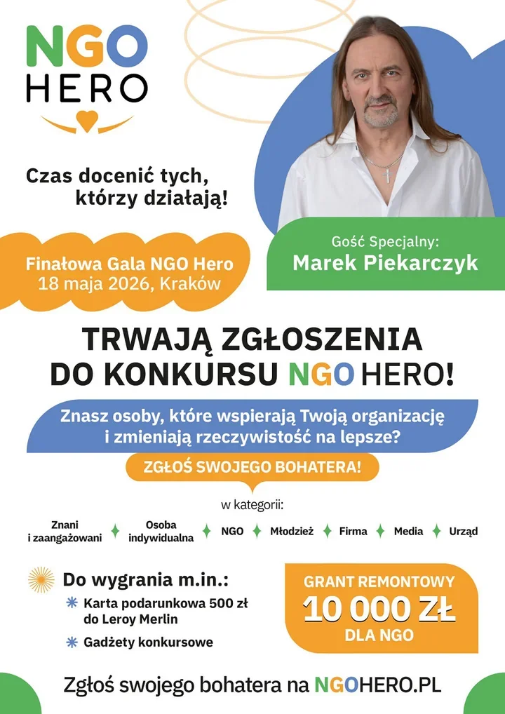 Kto jest bohaterem trzeciego sektora – rusza druga edycja konkursu NGO Hero