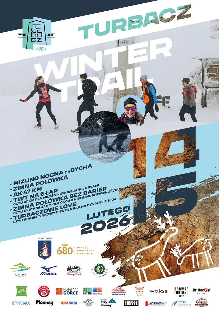 Setki biegaczy i międzynarodowa obsada na Turbacz Winter Trail