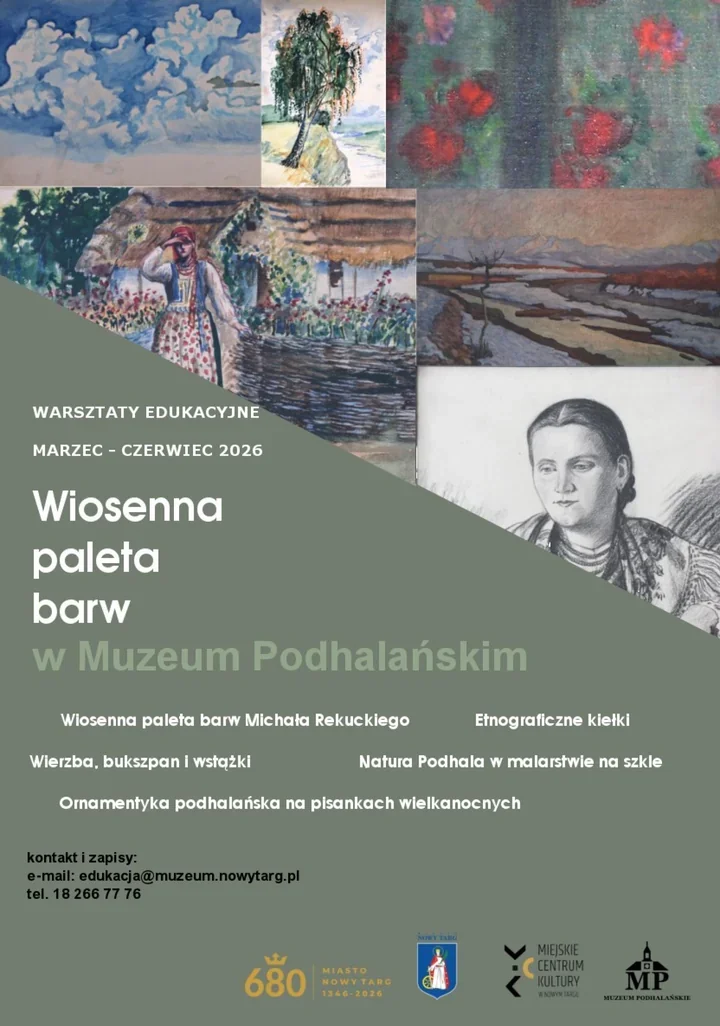 Muzeum Podhalańskie rozkłada wiosnę na cztery twórcze warsztaty