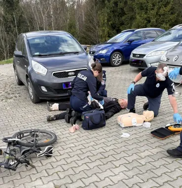 Trzy dni symulacji w Nowym Targu - uczestnicy ćwiczyli ratowanie życia
