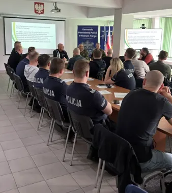W Nowym Targu szkolili policjantów. Procedura wydalenia weszła na pierwszy plan