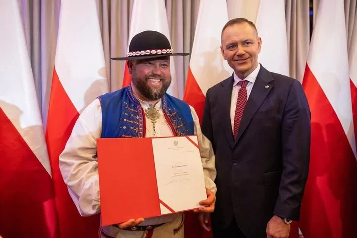 Starosta Nowotarski Tomasz Hamerski w Radzie Samorządu Terytorialnego przy Prezydencie