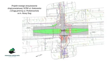 Skrzyżowanie Krakowskiej i Podtatrzańskiej zmieni układ ruchu