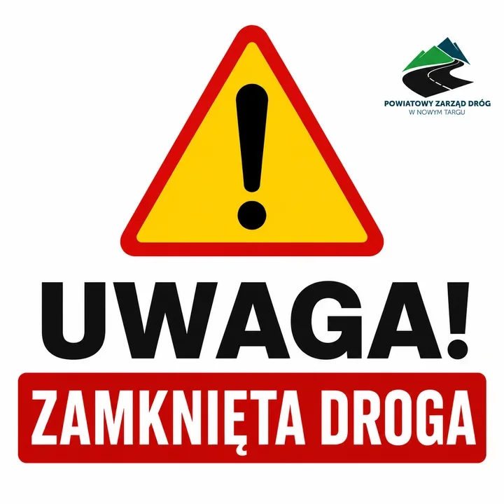Całkowite zamknięcie drogi w Ludźmierzu. Prace potrwają do wieczora
